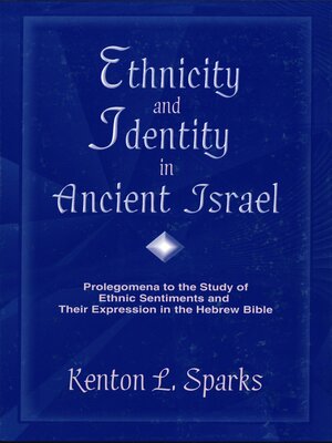 cover image of Ethnicity and Identity in Ancient Israel